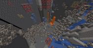 Ores generate in larger chains in Minecraft 1.18 (Image via u/Diplotomodon on Reddit)